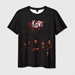 Футболка мужская Korn, цвет: 3D-принт