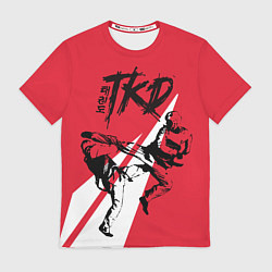 Футболка мужская Taekwondo, цвет: 3D-принт