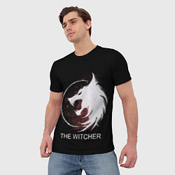 Футболка мужская The Witcher, цвет: 3D-принт — фото 2