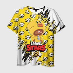 Футболка мужская BRAWL STARS SALLY LEON, цвет: 3D-принт
