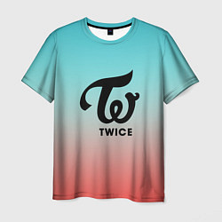 Футболка мужская TWICE, цвет: 3D-принт