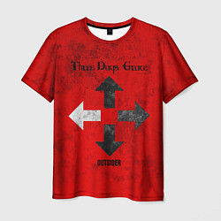 Футболка мужская Three Days Grace, цвет: 3D-принт