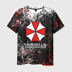 Футболка мужская UMBRELLA CORP, цвет: 3D-принт