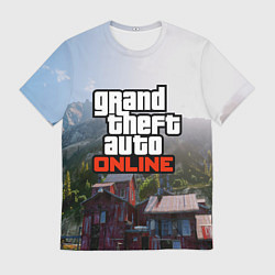 Футболка мужская GTA Online, цвет: 3D-принт