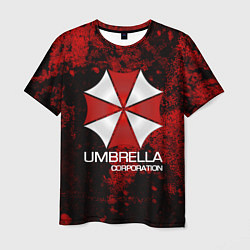 Футболка мужская UMBRELLA CORP, цвет: 3D-принт