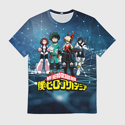 Футболка мужская Моя геройская академия, цвет: 3D-принт