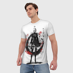 Футболка мужская 2B Ink Sakura dawn, цвет: 3D-принт — фото 2