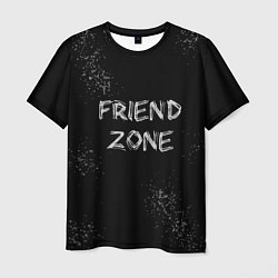 Футболка мужская FRIEND ZONE, цвет: 3D-принт