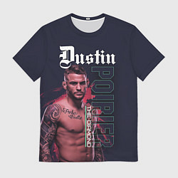 Футболка мужская Dustin Poirier, цвет: 3D-принт