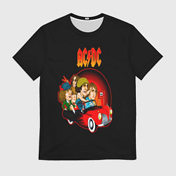 Футболка мужская ACDC, цвет: 3D-принт