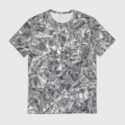 Футболка мужская Лед, цвет: 3D-принт