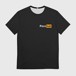 Футболка мужская PORNHUB, цвет: 3D-принт