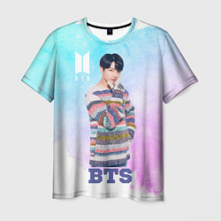 Футболка мужская BTS, цвет: 3D-принт