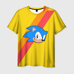 Футболка мужская SONIC, цвет: 3D-принт