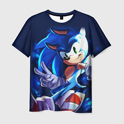 Футболка мужская Sonic, цвет: 3D-принт