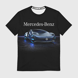 Футболка мужская MERCEDES, цвет: 3D-принт