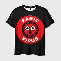 Футболка мужская Panic Virus, цвет: 3D-принт