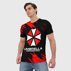 Футболка мужская Umbrella Corporation, цвет: 3D-принт — фото 2