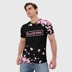 Футболка мужская BLACKPINK, цвет: 3D-принт — фото 2