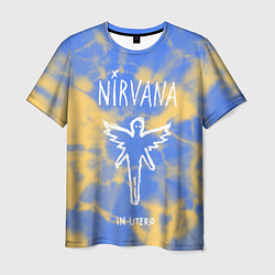 Футболка мужская NIRVANA, цвет: 3D-принт