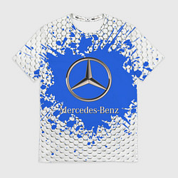 Футболка мужская Mercedes, цвет: 3D-принт