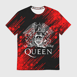 Футболка мужская QUEEN, цвет: 3D-принт