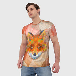 Футболка мужская Fox, цвет: 3D-принт — фото 2