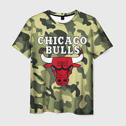 Футболка мужская CHICAGO BULLS, цвет: 3D-принт