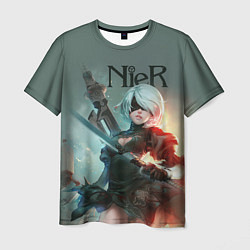 Футболка мужская Nier, цвет: 3D-принт