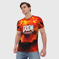 Футболка мужская Doom Eternal, цвет: 3D-принт — фото 2