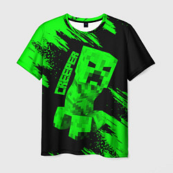 Футболка мужская MINECRAFT CREEPER, цвет: 3D-принт