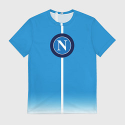 Футболка мужская Наполи, цвет: 3D-принт
