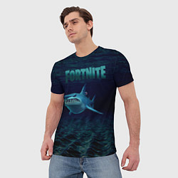 Футболка мужская Loot Shark Fortnite, цвет: 3D-принт — фото 2