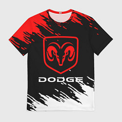Футболка мужская DODGE, цвет: 3D-принт