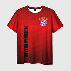 Футболка мужская BAYERN MUNCHEN, цвет: 3D-принт