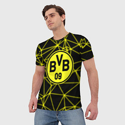 Футболка мужская BORUSSIA, цвет: 3D-принт — фото 2