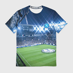 Футболка мужская FC NAPOLI, цвет: 3D-принт
