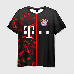 Футболка мужская FC Bayern Munchen Форма, цвет: 3D-принт