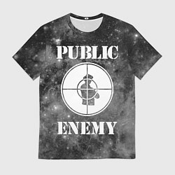 Футболка мужская PUBLIC ENEMY, цвет: 3D-принт