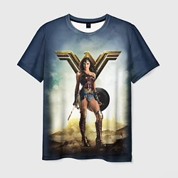Футболка мужская Wonder Woman, цвет: 3D-принт