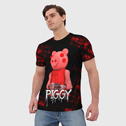 Футболка мужская Roblox Piggy, цвет: 3D-принт — фото 2