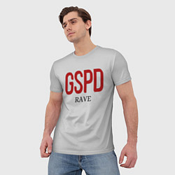 Футболка мужская GSPD rave, цвет: 3D-принт — фото 2
