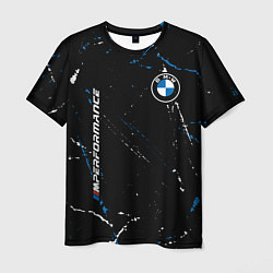 Футболка мужская BMW БМВ, цвет: 3D-принт