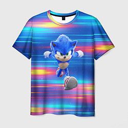 Футболка мужская Sonic Speed, цвет: 3D-принт