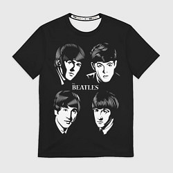 Футболка мужская THE BEATLES, цвет: 3D-принт