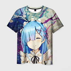 Футболка мужская Re: Zero Жизнь с нуля, цвет: 3D-принт