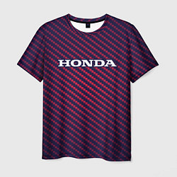 Футболка мужская HONDA ХОНДА, цвет: 3D-принт