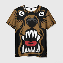Футболка мужская Злой Медведь, цвет: 3D-принт