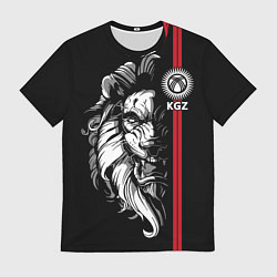 Футболка мужская Киргизия, цвет: 3D-принт