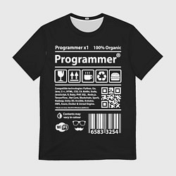 Футболка мужская Programmer, цвет: 3D-принт